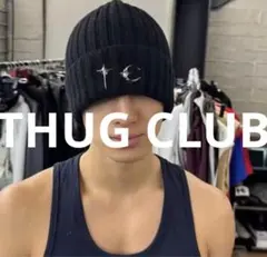 thug club サグクラブ　Y2K y2kビーニー　ニット帽