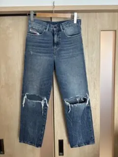 DIESELディーゼル M-Anaheim Dロゴ リブTシャツ XS 青デニム - メルカリ