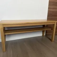 か1● 無印 無垢材ベンチ・オーク材 希少 良品】無印良品 無垢材ベンチ オーク材 （小） 【公式通販】