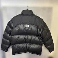 ノースフェイス 700フィル ヌプシダウンジャケット センターロゴ