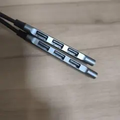 USB 3.0 ハブ 4ポート グレー 2つセット