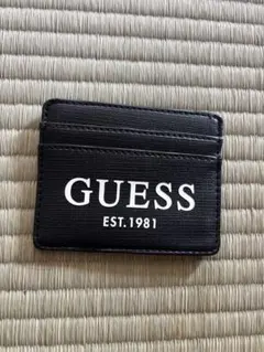 GUESS ブラック カードケース EST.1981