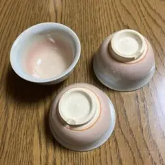 萩焼 お猪口　3客セット