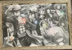 【完成品】ワンピース ジグソーパズル 1000ピース ワンピース専用フレーム付き