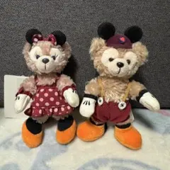ダッフィー　シェリーメイ　ぬいぐるみバッジ　ハロウィーン　2015