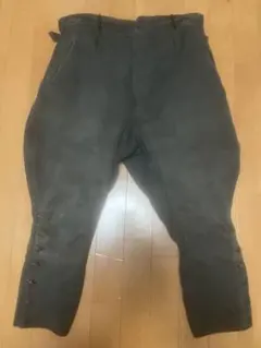 ビンテージレザーパンツ サスペンダー付き バイク乗りに最適(バイカー