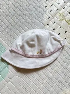 ☆美品☆familiarホワイト バケットハット帽子45-47