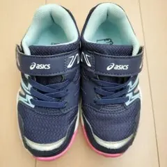 asics スニーカー 16.0cm ネイビー　子供靴
