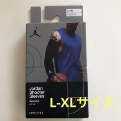 未使用品】NIKEジョーダンアームカバー L-XL ブラック