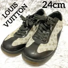 LOUIS VUITTON ルイヴィトンモノグラムスニーカー 23cm Louis Vuitton x 村上隆 25SS コラボコレクションが国内12月27日／1月1