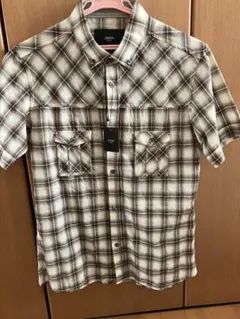 新品☆ NICOLE チェック柄 半袖シャツのサムネイル