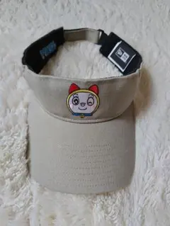 NEW ERA ニューエラ　ドラミちゃん　ドラえもん サンバイザー 　ベージュのサムネイル