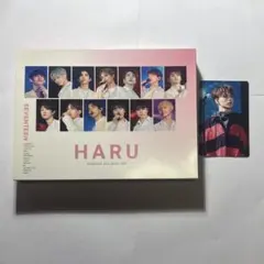 HARU Blu-ray ミンギュ　トレカ付き　セブチ SEVENTEEN セブチ HARU 2019 JAPAN TOUR DVD Blu-ray トレカ ミンギュ