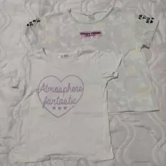 女児　Tシャツ　2枚セット　110cm