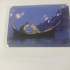 ディズニー　ラプンツェル　ダイカットポスカ