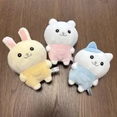ちいかわ ぽてたまぬいぐるみ なんか似てるの なんとかバニア 3個セット