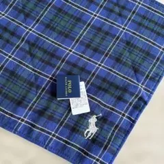 POLO チェック柄タオルハンカチのサムネイル