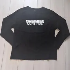 GU　キッズ　長袖　Ｔシャツ　150cm　ブラック