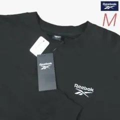 新品 Reebok リーボック 長袖 Tシャツ ロングTシャツ ブラック Mのサムネイル
