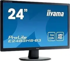 iiyama 24型PCモニター　E2483HS-B3 iiyama モニター ディスプレイ E2483HS-B3 24インチ - メルカリ