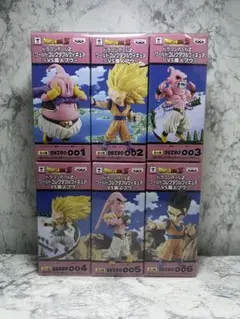 ドラゴンボールZ ワールドコレクタブルフィギュア VS魔人ブウ 全6種　未開封のサムネイル