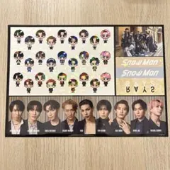 【新品未使用】SnowMan RAYS アルバム特典 シール