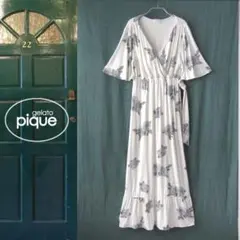 gelato pique／ジェラートピケ★　エンジェルスリーブ　ロングワンピース