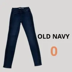 【5190】OLD NAVY サイドライン入り スキニージーンズ 0のサムネイル