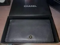 【正規品】 CHANEL（シャネル）「ココボタン」シリーズ レザー長財布のサムネイル