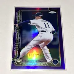 topps chrome NPB 山下舜平大 パラレルカード