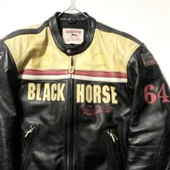 【3匹の仔ブタ】カドヤ LL BLACK HORSE バイクジャケット 2026年最新】カドヤ ブラックホースの人気アイテム - メルカリ