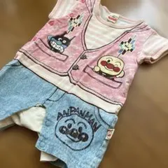 アンパンマン だまし絵ロンパース カバーオール 70のサムネイル