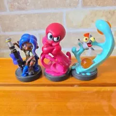 アミーボ amibo スプラトゥーン　Splatoon　フィギュア 3体セット