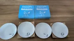 スヌーピー ペアプレート ２枚入り２個セット　ローソンコラボ 食器 SNOOPYのサムネイル