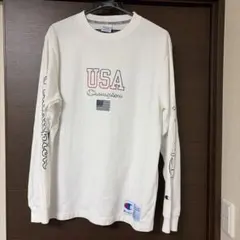 お値下げChampion チャンピオン USA 長袖 メンズTシャツ Lのサムネイル