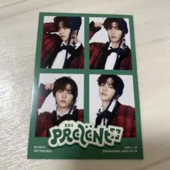 ZEROBASEONE ゼベワン　ジャンハオ　4カット　トレカ　zb1