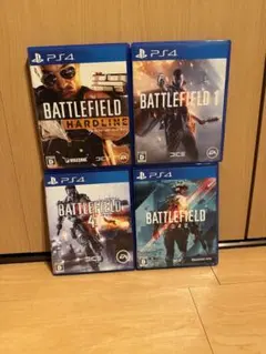 PS4 バトルフィールド　ゲーム4本セット