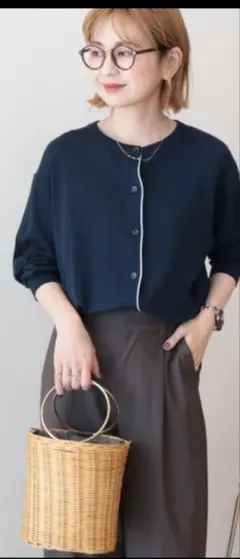 AMERICAN HOLIC クルーネック カーディガン