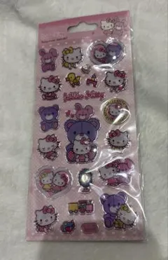 ぷっくりシール ハローキティ