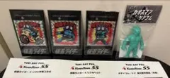 明治「仮面ライダーBLACK RX」蛍光シール・新品 ピンク 1988年発売