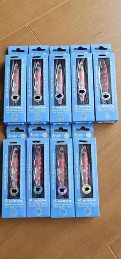 新品 ジーク x アングラーズマイスター Rサーディン 35g 10点セット
