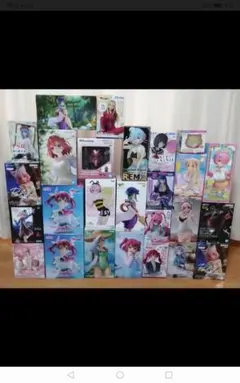 初音ミク ラブライブ等 人気アニメ 美少女フィギュア 未開封 34体