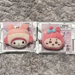 ちいかわ×サンリオ シークレットヘアクリップ 古本屋 マイメロディー