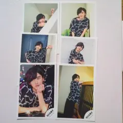 道枝駿佑 公式写真 6枚まとめ売りセットなにわ男子しか勝たん オフショ 2021