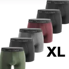 ❣️ ボクサーパンツ❣️メンズ 6枚セット前閉じ 綿混 吸水速乾 抗菌防臭 立体成型