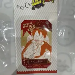 ジャンプショップ 福岡 ミニブロマイド ONE PIECE ルフィ - メルカリ