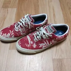 コンバース CONVERSE スニーカー レッド アロハ柄