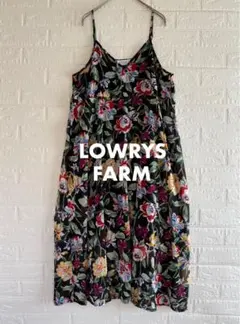 LOWRYS FARM｜ローリーズファーム｜花柄 キャミソール ワンピース