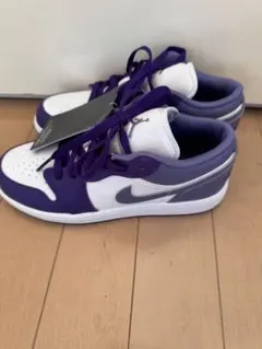 Nike Air Jordan 1 Low ホワイト/パープル