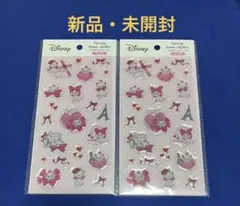 ディズニーマリーちゃん　エポキシラメシール（1種）2シート